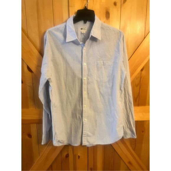 J Crew Men's Tailored Fit Plaid Button Down Long Sleeve Shirt Sz Large (3809) - Picture 1 of 5